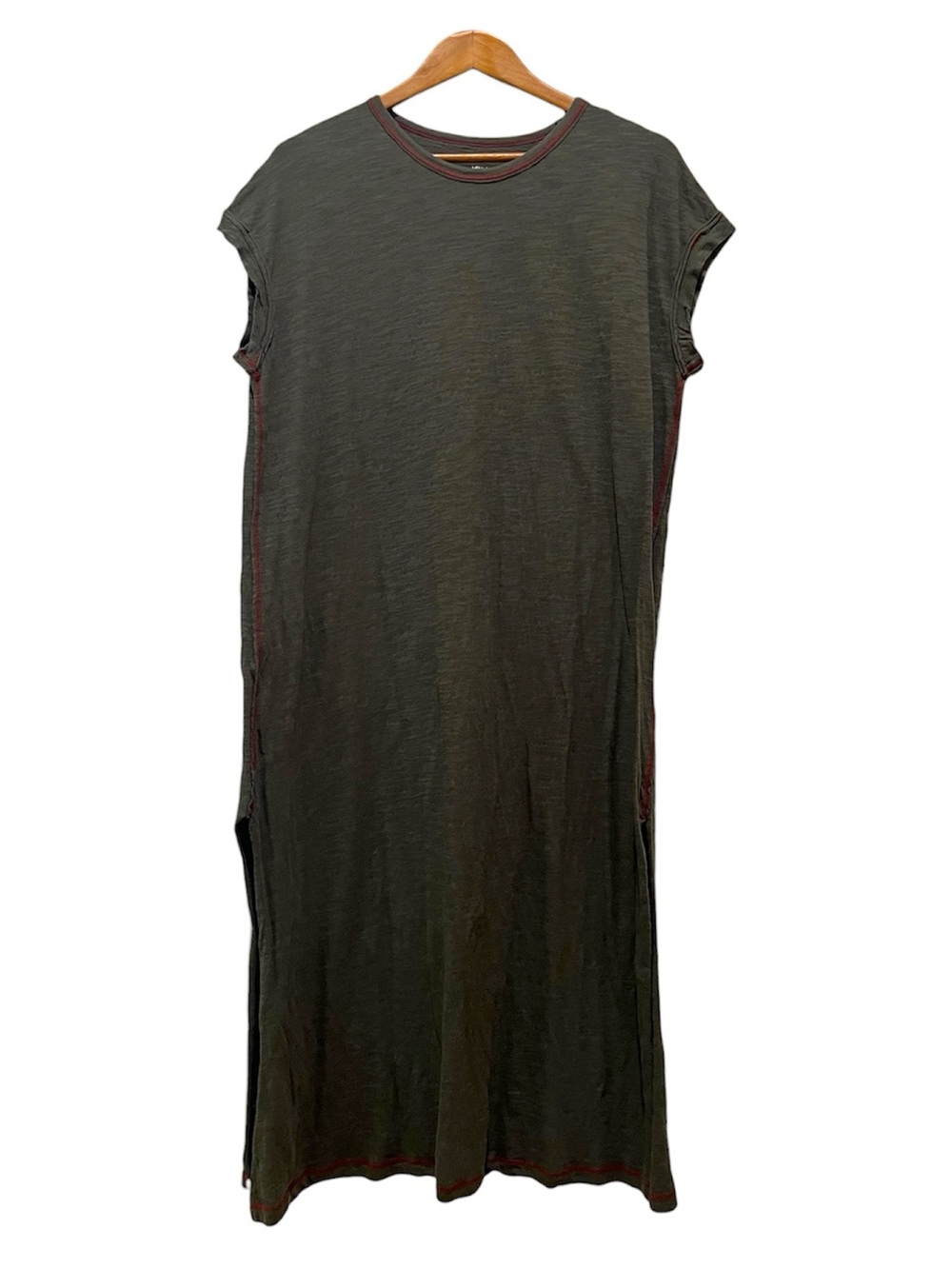 Natural Life Maxi Dress Short Sleeve T-Shirt Style 100% Cotton Size XS Relaxed